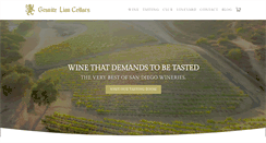 Desktop Screenshot of granitelioncellars.com