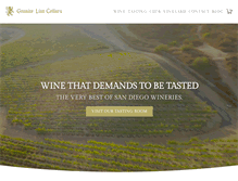 Tablet Screenshot of granitelioncellars.com